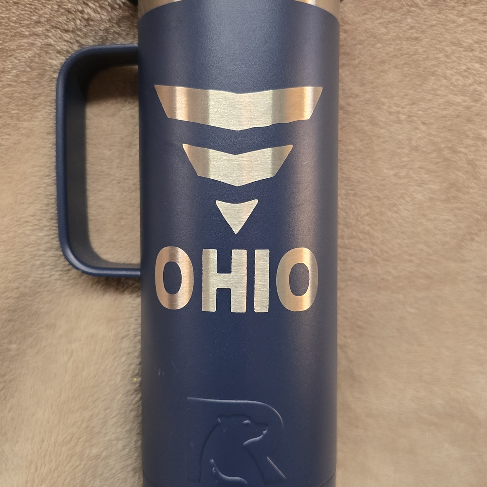 Ohio Stainless Steel Travel Mug By RTIC
